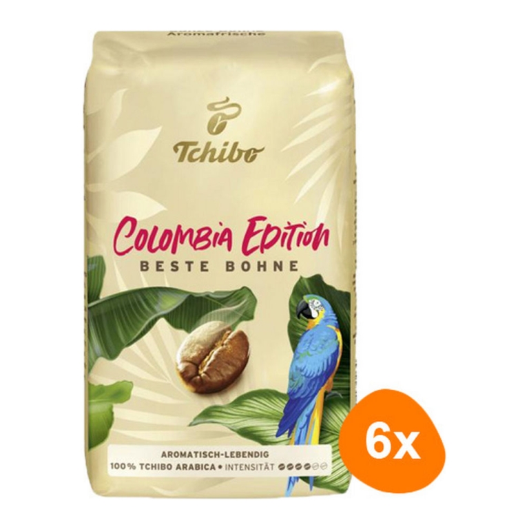 Tchibo - Beste Bohnen Colombia Edition Bohnen - 6x 500g