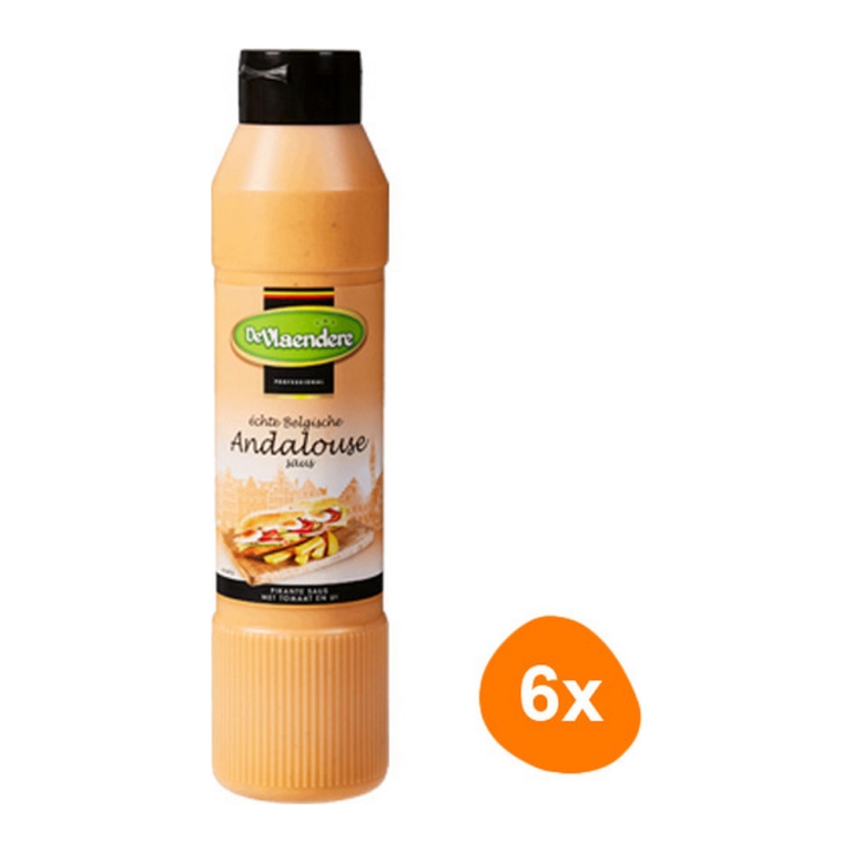 DeVlaendere - Andalousesauce - 6x 1 ltr