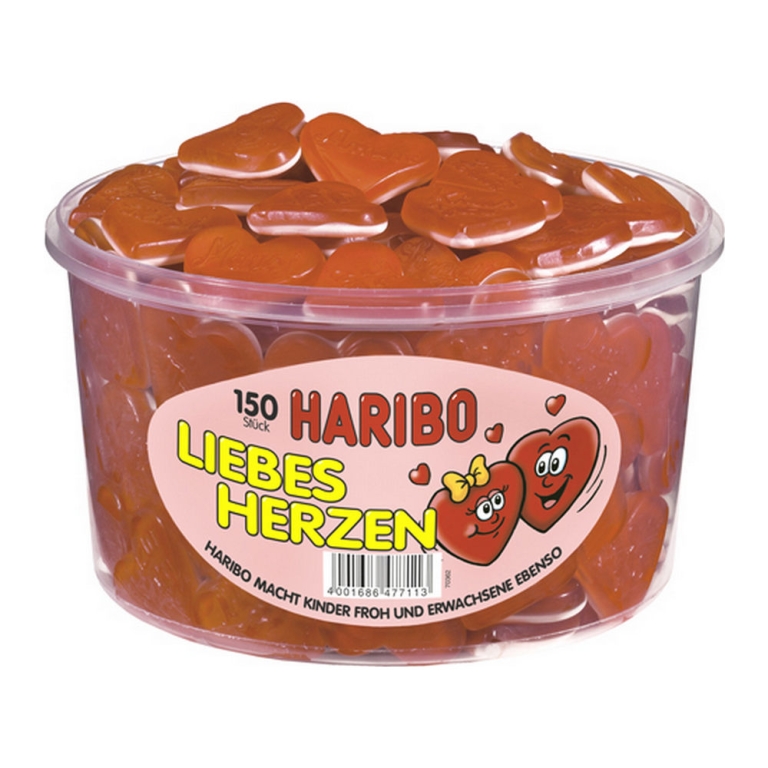 Haribo - Liebesherzen - 150er 