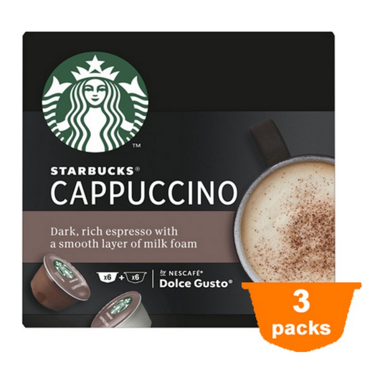 Starbucks - Cappuccino by Nescafé Dolce Gusto - 3x 12 Kapseln