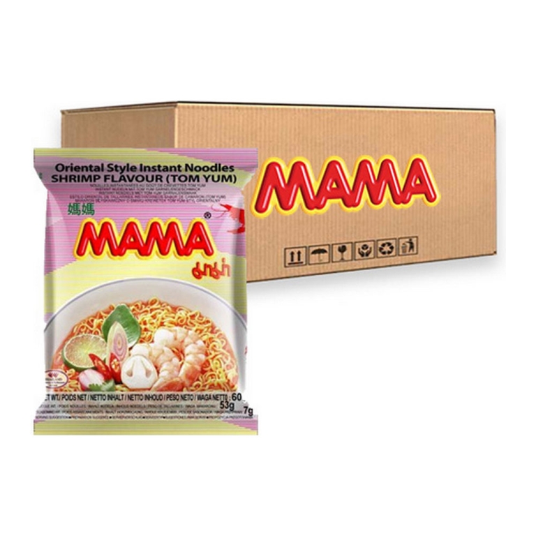 Mama - Instant Nudeln Garnelen (Tom Yum) - 20 Stück