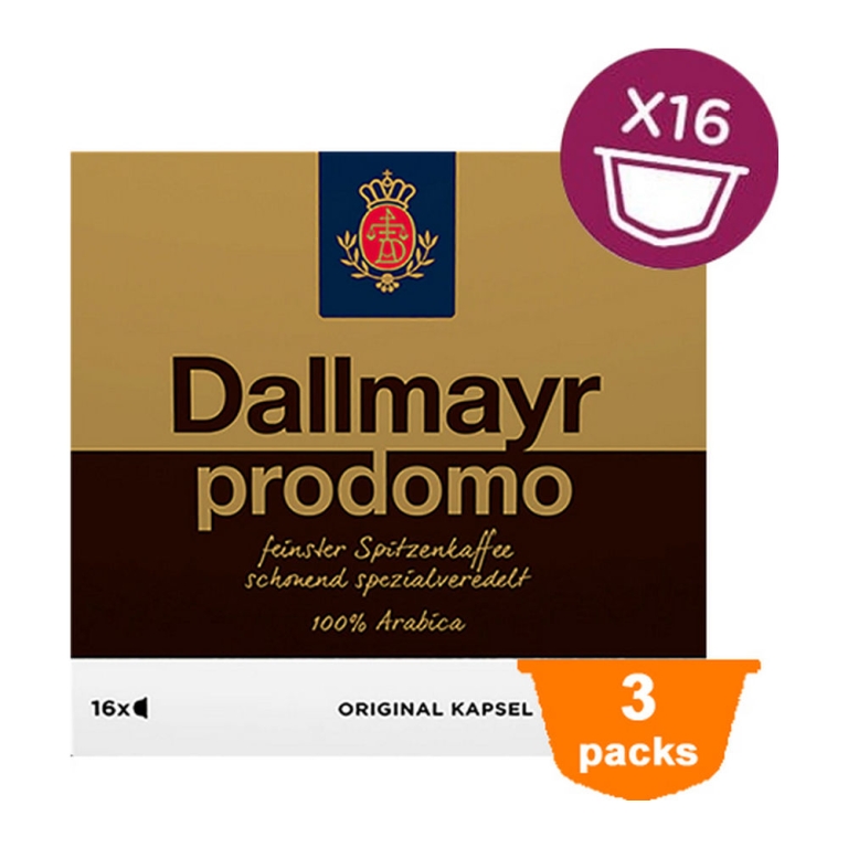 Dolce Gusto - Dallmayr Prodomo - 3x 16 Kapseln