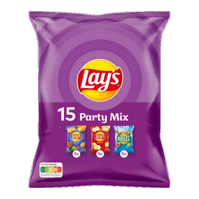 Lay's - Party Mix (3 Geschmacksrichtungen) - 15 Mini Beutel