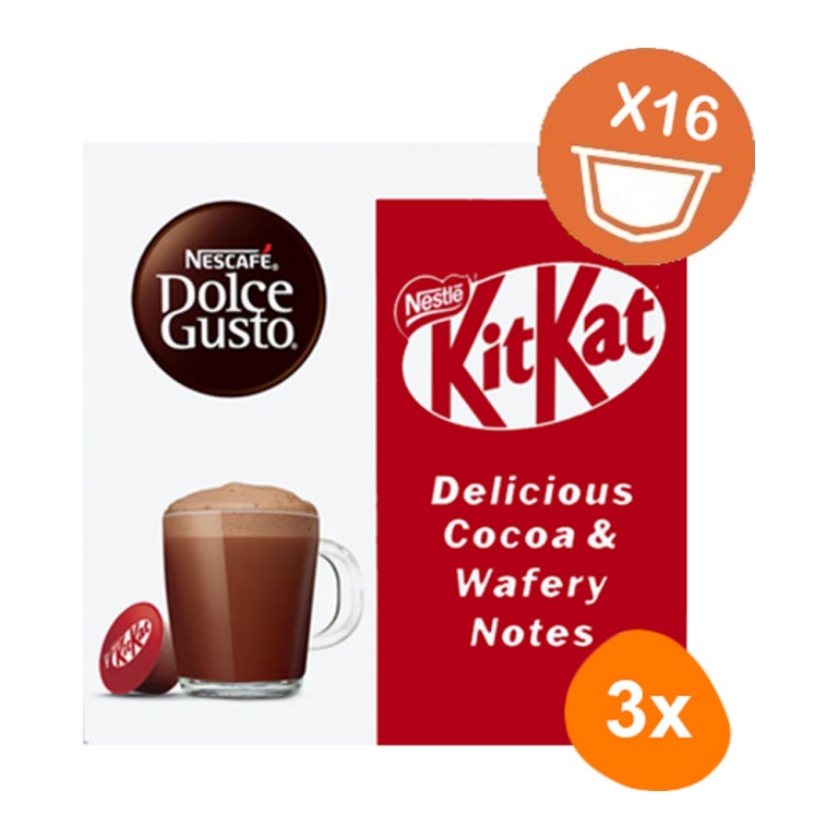 Dolce Gusto - KitKat - 3x 16 Kapseln