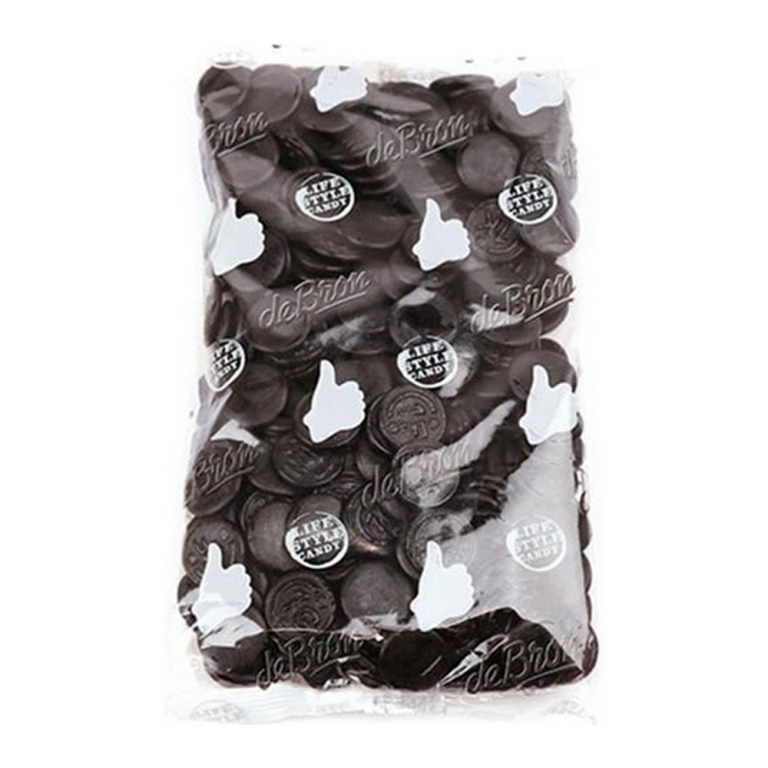 De Bron - Lakritzmünzen Zuckerfrei - 1kg