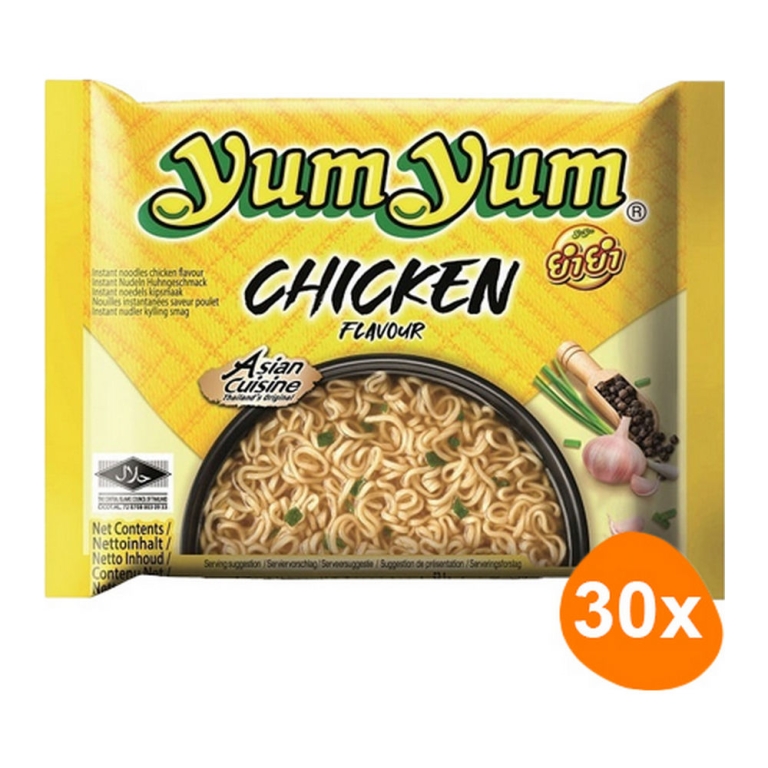 Yum Yum - Instant Nudeln Huhn - 30 stück