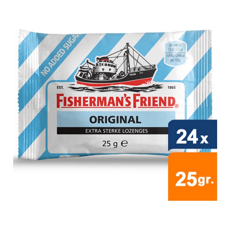Fisherman's Friend - Original (Eucalyptus) Ohne Zucker- 24x25gr