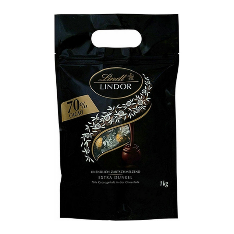 Lindt - Lindor Kugel Extra Dark 70% - 1 kg Beutel