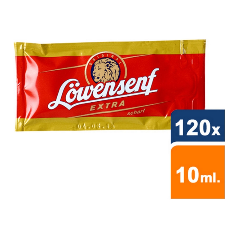 Löwensenf - Extra Scharf - 120x 10ml