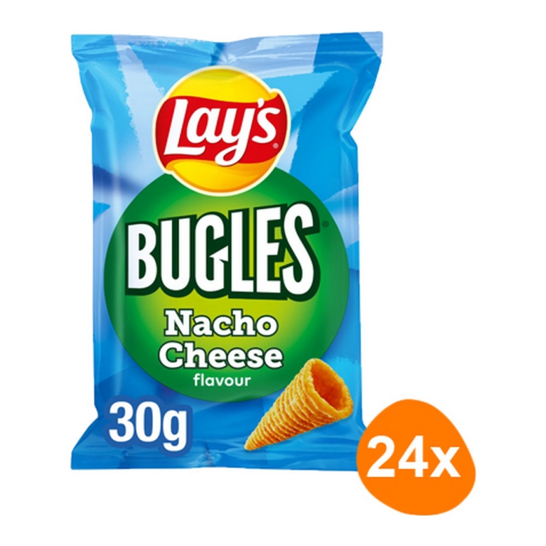 Lay's - Bugles Nacho Cheese - 24 Mini Beutel