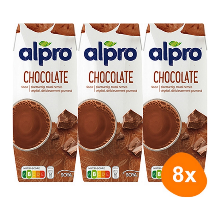Alpro - Sojadrink Schokolade - 8x (3x 250ml)