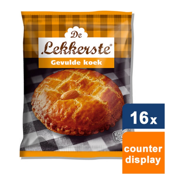 De Lekkerste - Gefüllte Kuchen (mit Butter) - 16x 100g
