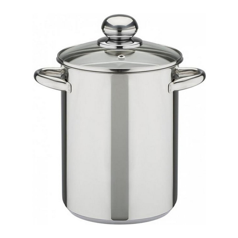 GSW - Spargeltopf / Spaghettitopf Edelstahl Ø 16 cm - 4,2 L
