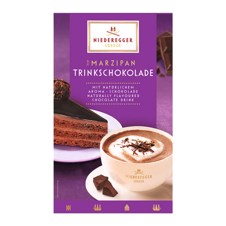 Niederegger - Marzipan Trinkschokolade - 10 Beutel
