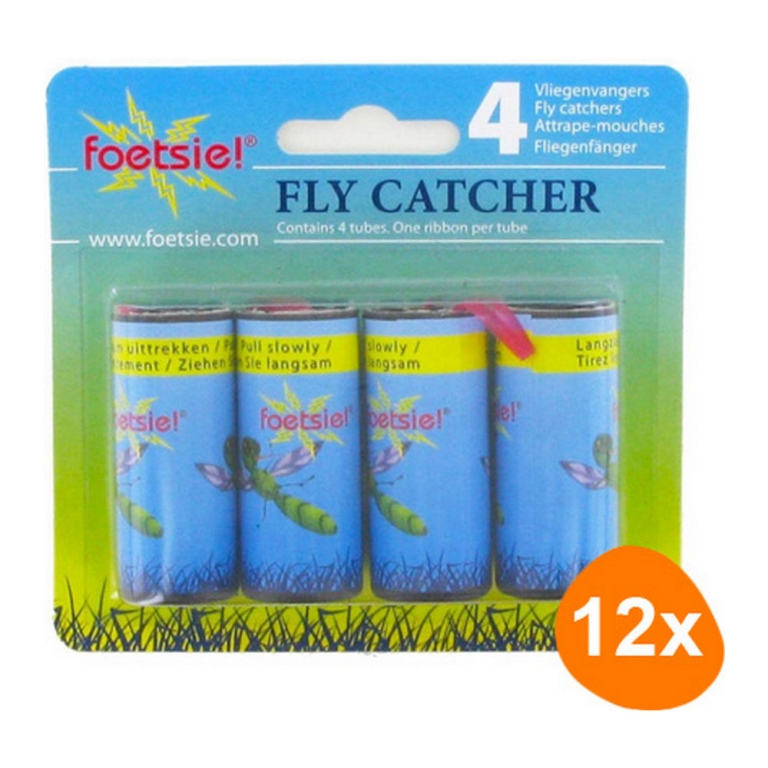 Foetsie! - Fliegenfänger - 12x 4er