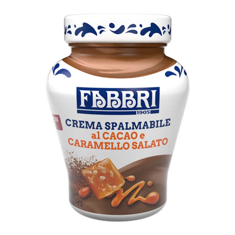 Fabbri - Kakao und Salziges Karamell Aufstrich - 200g