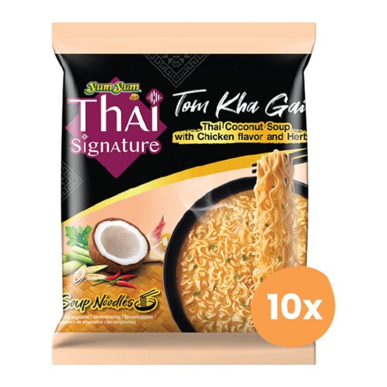 Yum Yum | Tom Kha Gai Nudeln Beutel | 10 x 100 g
