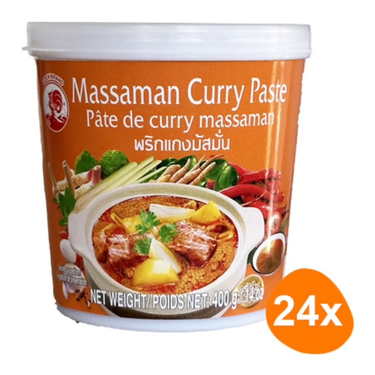 Cock Brand - Matsaman (Massaman) Currypaste - 24x 400g