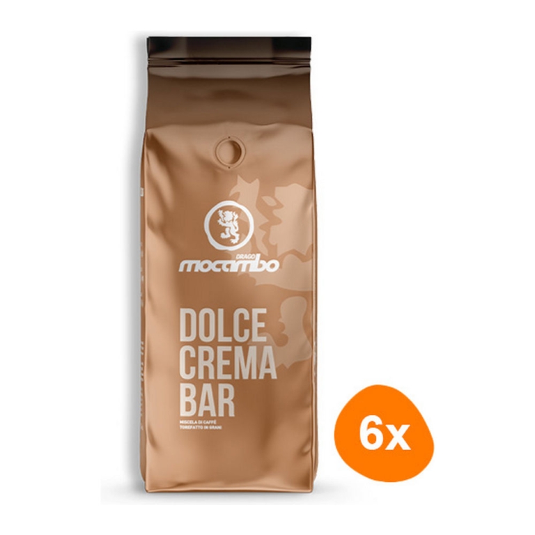 Drago Mocambo - Dolce Crema Bar Bohnen - 6x 1kg