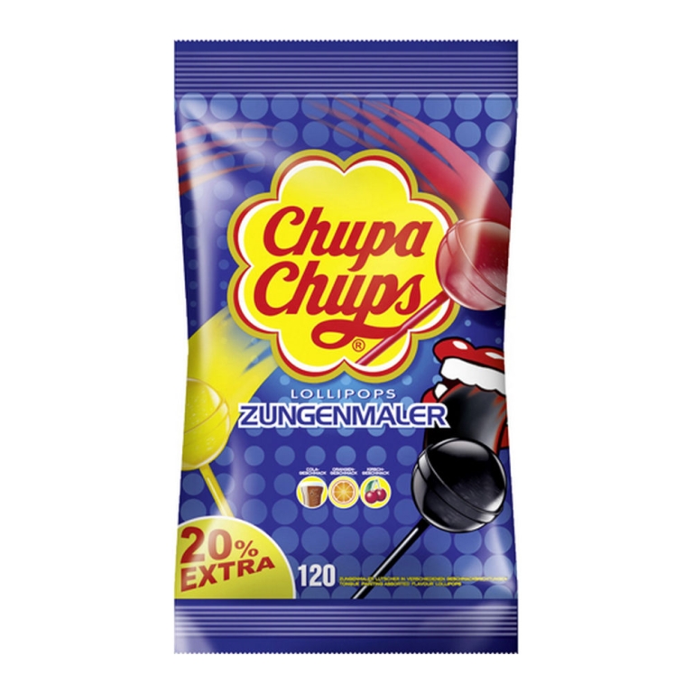 Chupa Chups - Lutscher Zungenmaler (Nachfüllbeutel) - 120er