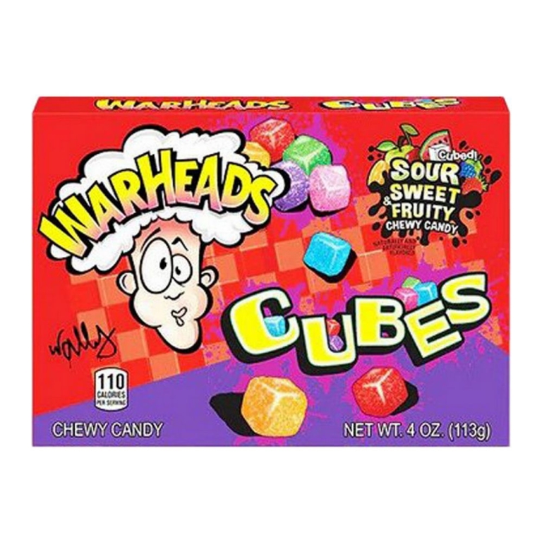 Warheads - cubes - 113g