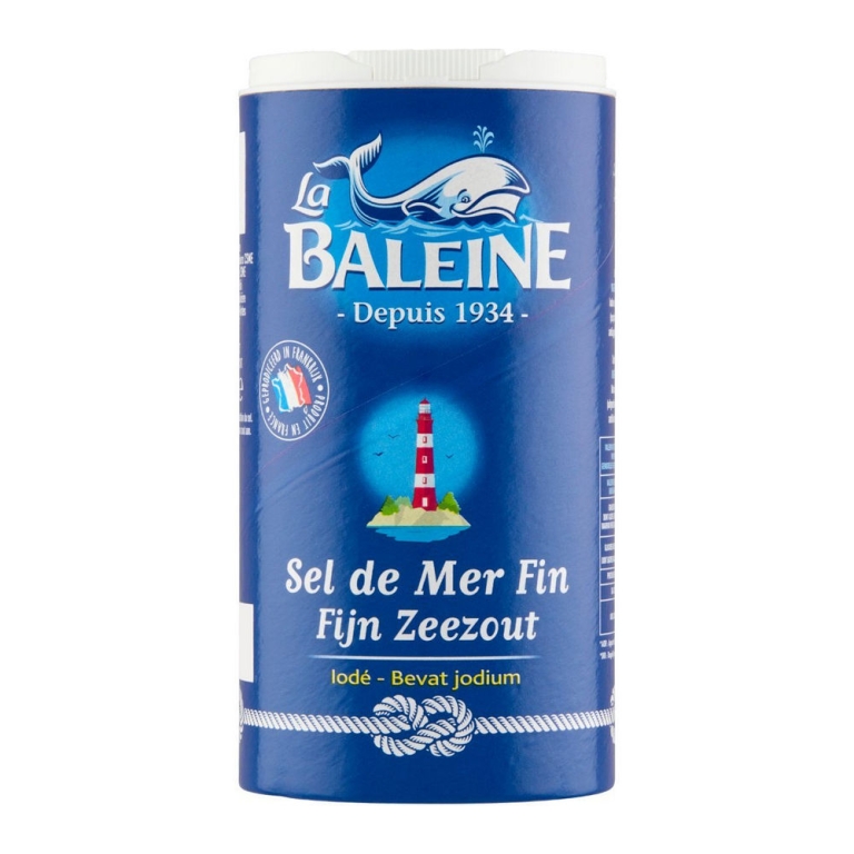 La Baleine - sel De Mer Fine Sea Salt - 500g