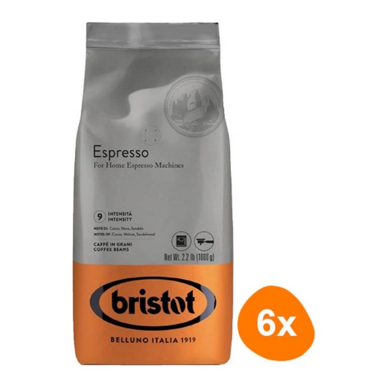 Bristot - Espresso Bohnen - 6x 1kg