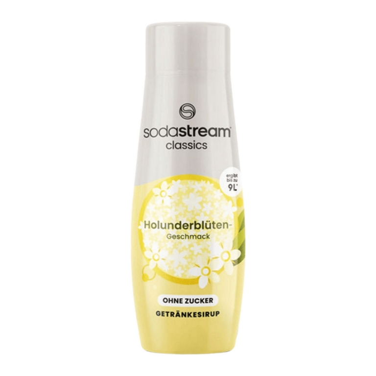 Sodastream - Holunderblüte ohne Zucker Sirup - 3x 440ml