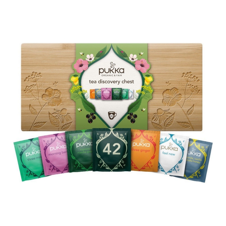 Pukka - Tea Discovery Teekiste 6 Fächer (gefüllt)
