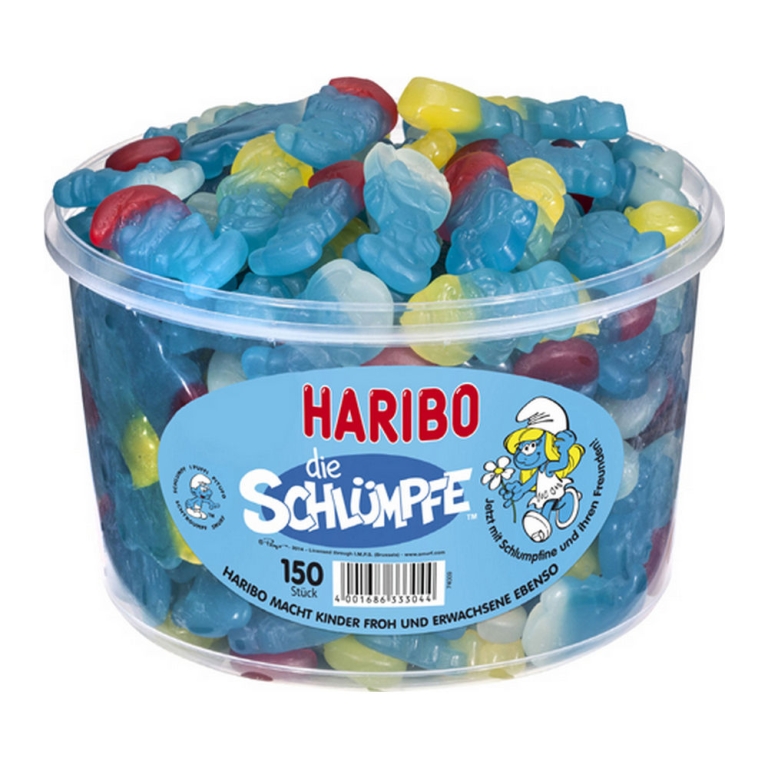 Haribo - Schlümpfe 150 Stück