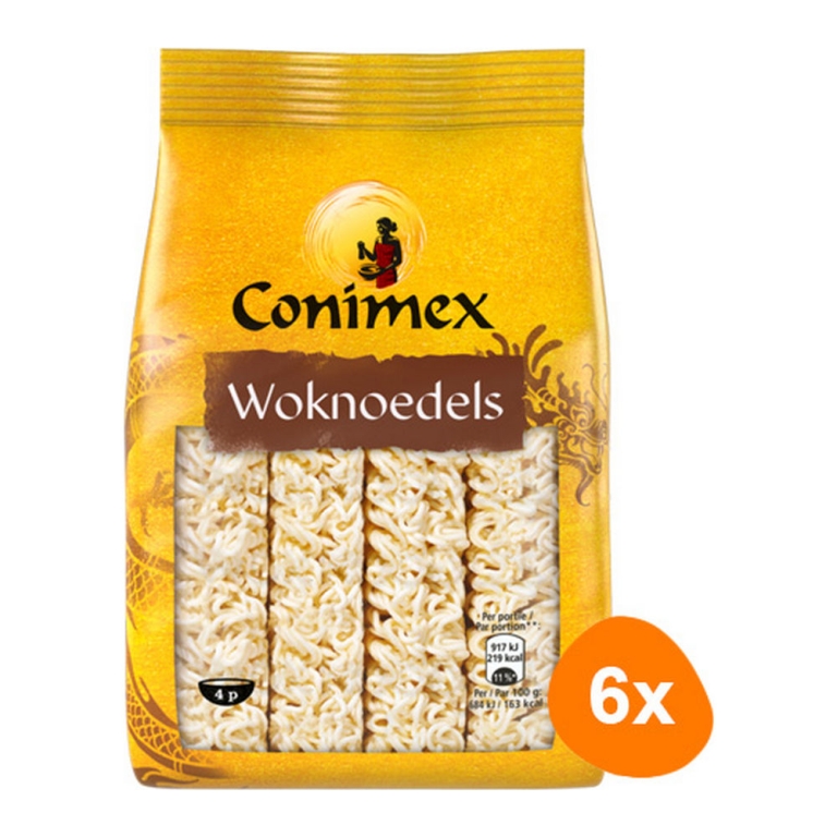 Conimex - Wok Nudeln - 6x 248g