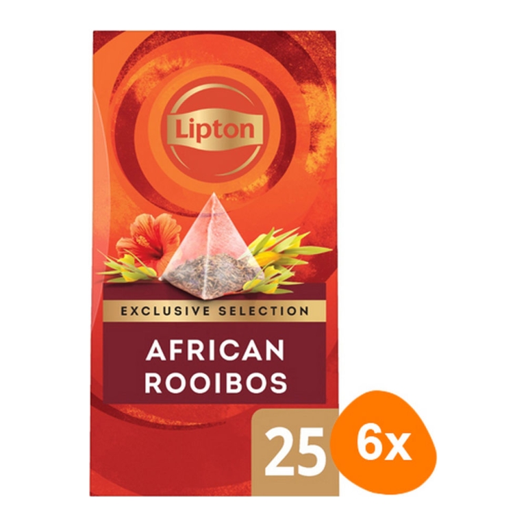 Lipton - Exclusive selection Afrikanischer Rooibostee - 6x 25 Teebeutel