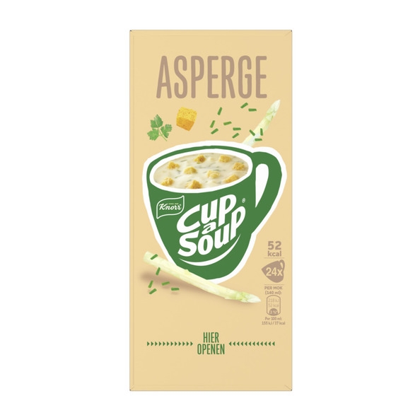 Knorr – Cup-A-Soup Spargel – 24 x 140 ml