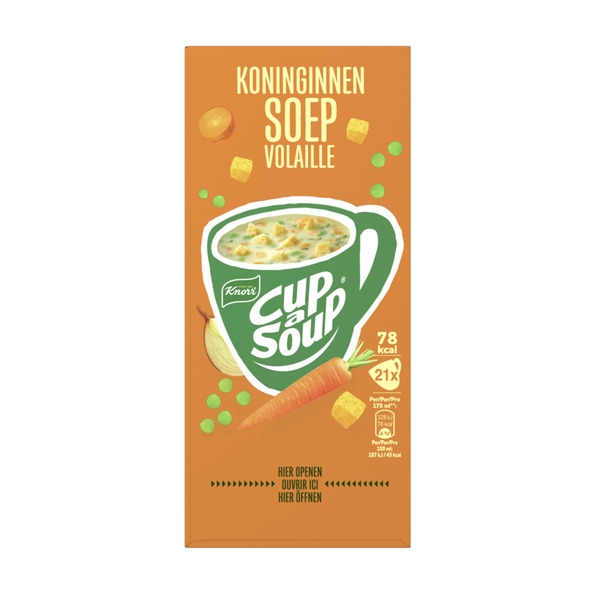 Knorr – Cup-A-Soup Königinnen – 21 x 175 ml