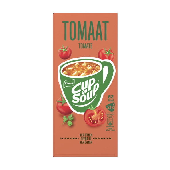 Knorr – Cup-A-Soup Tomate – 21 x 175 ml