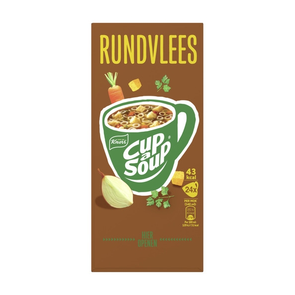Knorr - Cup-A-Soup Rindfleisch - 24 x 140 ml