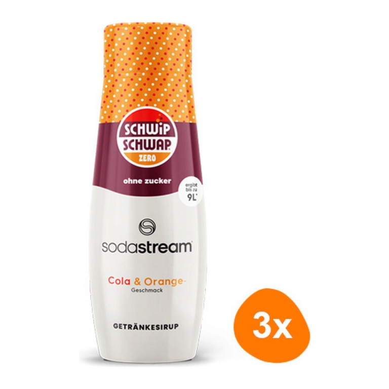 SodaStream - Schwip Schwap ohne Zucker Sirup - 3x 440ml