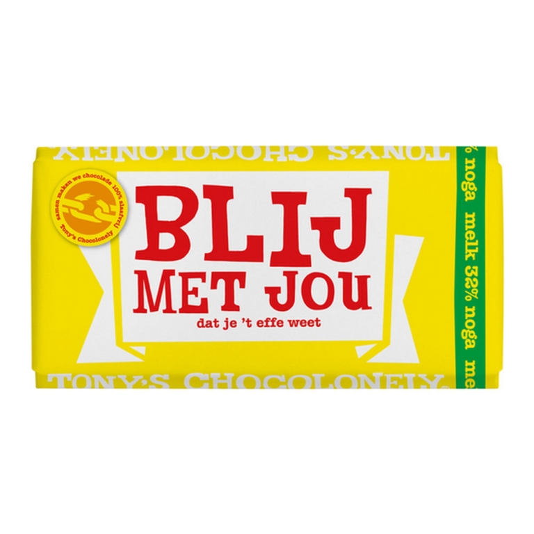 Tony's – Riegel – Milch Nougat – Blij met jou – 15 x 180 Gramm