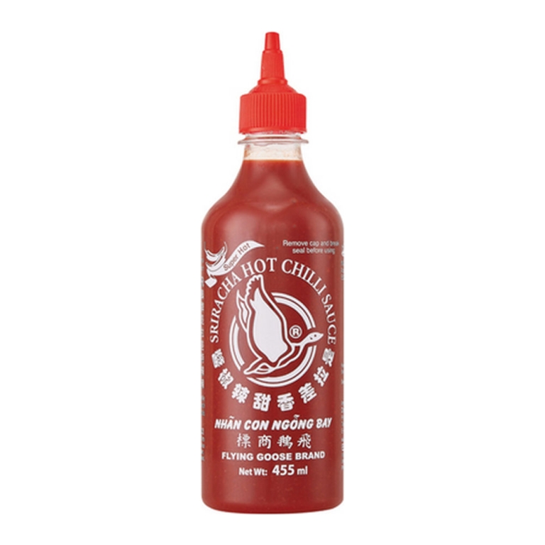 Flying Goose – Chilisauce Extra Hot Flasche – 455ml
