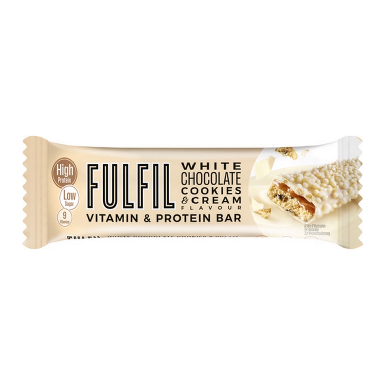 Fulfil - White Choc Cookie Dough - 15x 55g