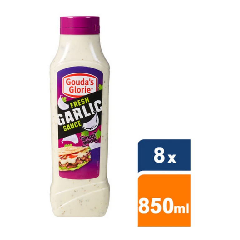 Gouda's Glorie - Frische Knoblauchsauce - 8x 850ml
