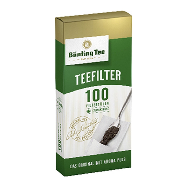 Bunting Tee - Teefiltermit Anfasslasche Pk - 24x 100 stuks
