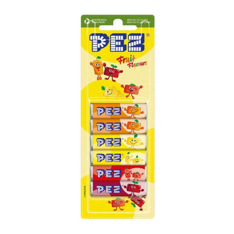 Pez - Fruitmix Refill 6 Pack - 18 stuks
