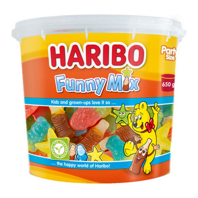 Haribo - Fruitgommix Silo - 6x 650g
