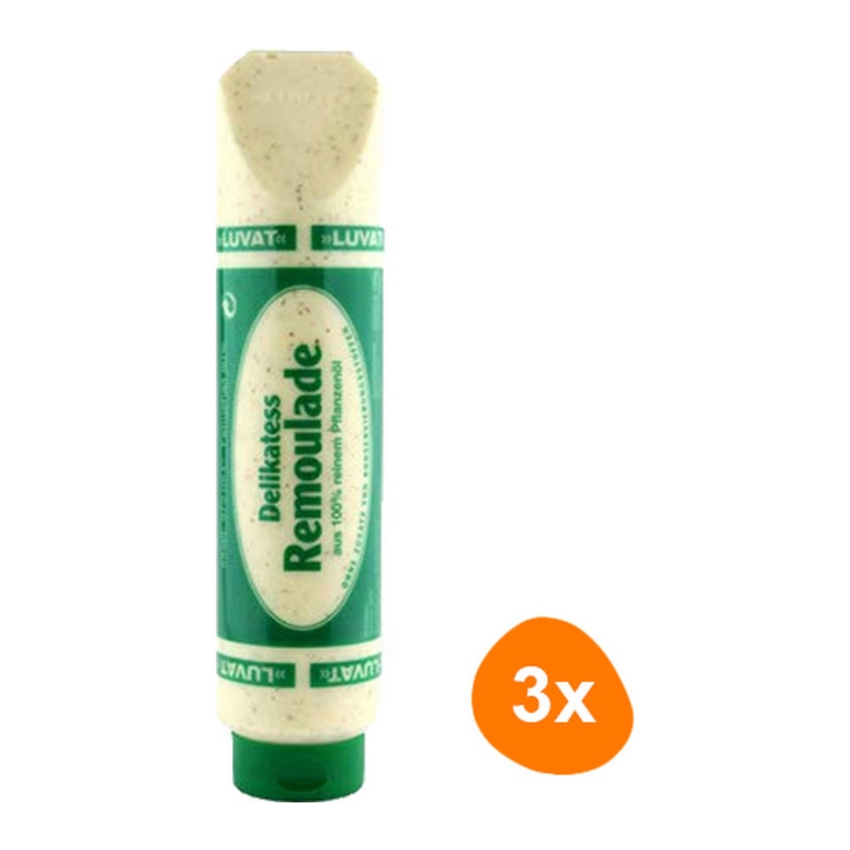 Luvat - Delikatess Remoulade - 3x 875ml