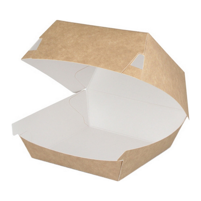 Hamburgerbak - Klein Kraft/Wit - 400 stuks