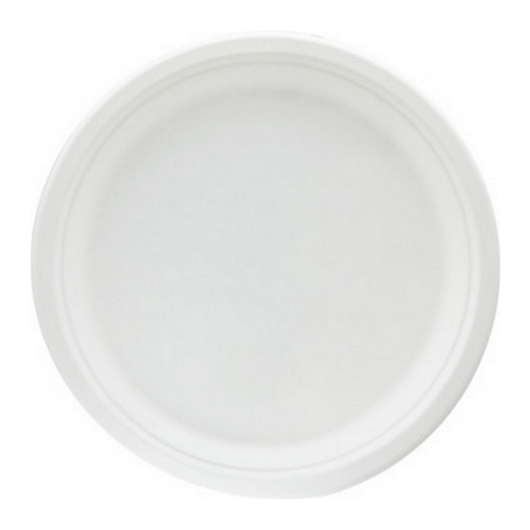 Bord - Rond Suikerriet 26cm - 500 stuks