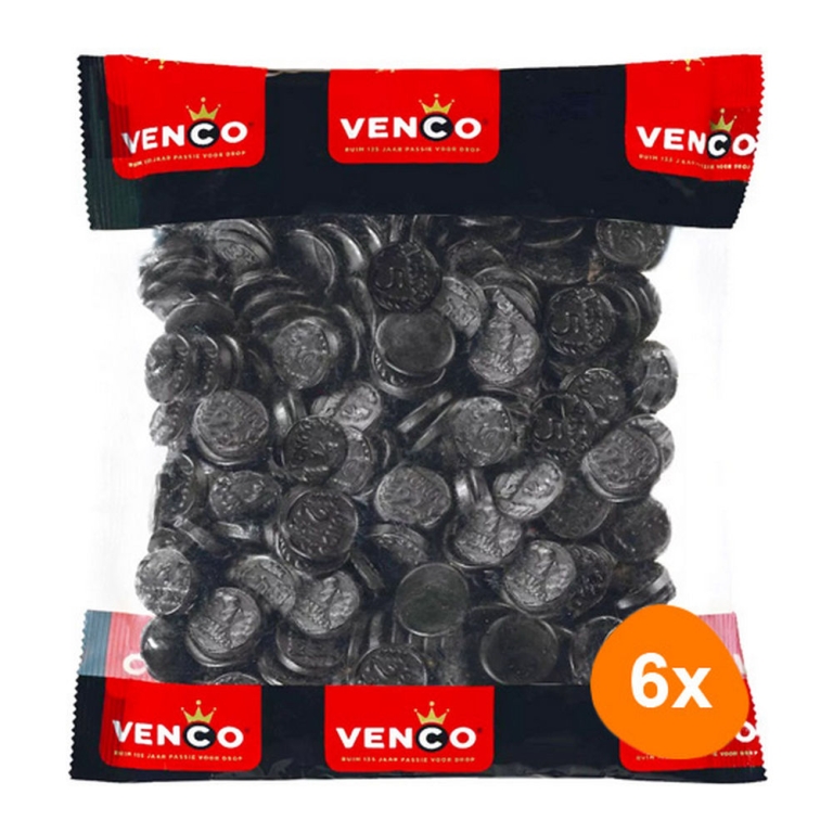 Venco - Münzen Lakritze - 6x 1kg