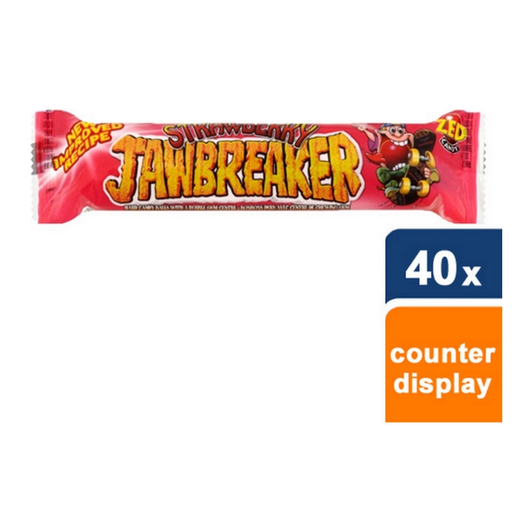 Zed Candy - Jawbreaker Strawberry - 40x 5er