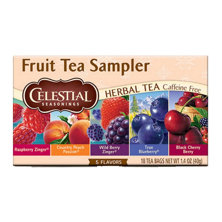 Celestial Seasonings - Früchtetee Sampler - 20 Teebeutel